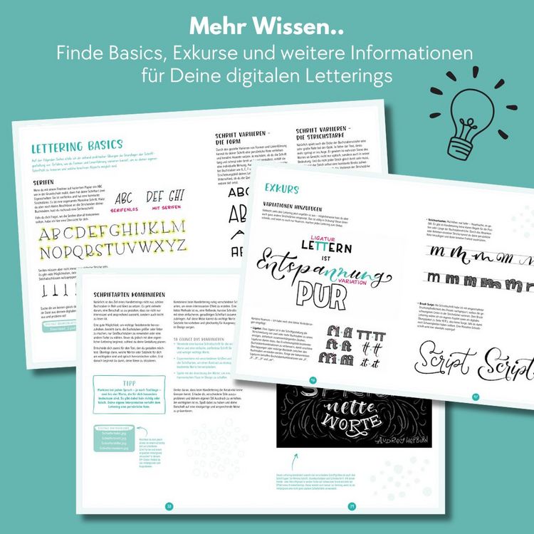 Produktbild: Der digitale Handlettering Workshop