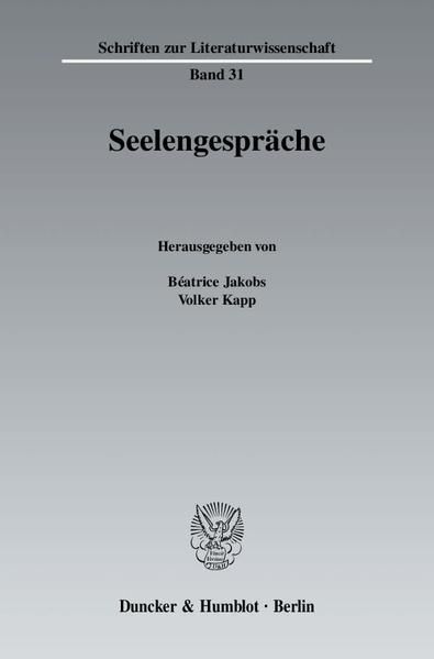 Produktbild: Seelengespr&auml;che.