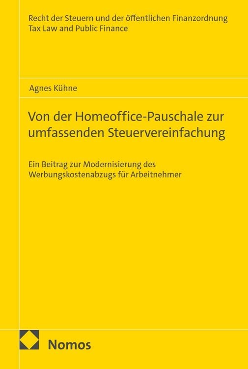 Produktbild: Von der Homeoffice-Pauschale zur umfassenden Steuervereinfachung
