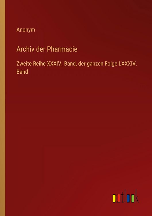 Produktbild: Archiv der Pharmacie