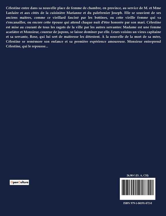 Produktbild: Le Journal d'une femme de chambre