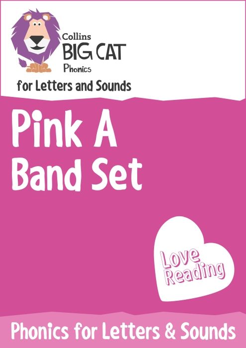 Produktbild: Phonics for Letters and Sounds Pink A Band Set