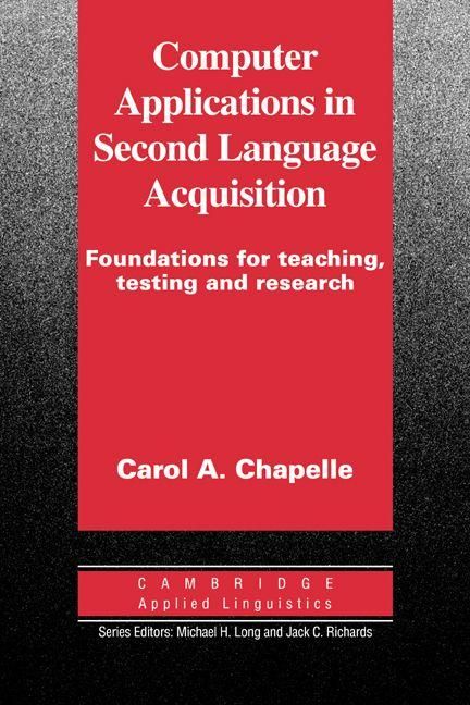 Produktbild: Computer Applications in Second Language Acquisition