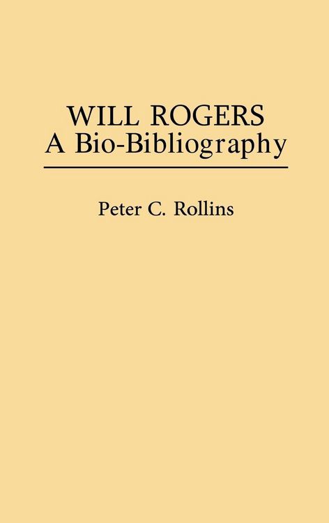 Produktbild: Will Rogers