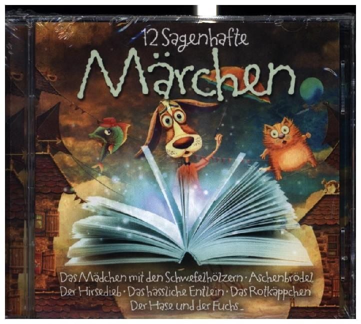 Produktbild: 12 sagenhafte M&auml;rchen, 2 Audio-CDs