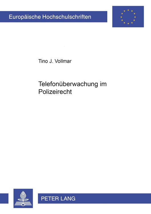 Produktbild: Telefonueberwachung im Polizeirecht