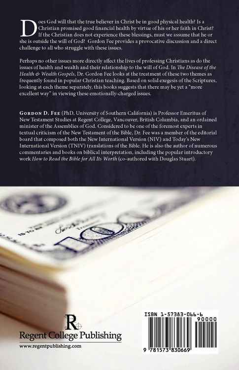 Produktbild: The Disease of the Health & Wealth Gospels