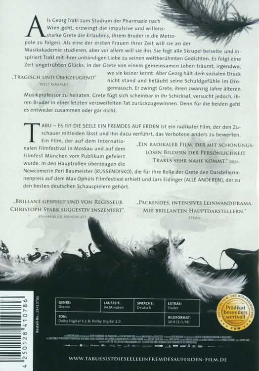 Produktbild: Tabu,1 DVD