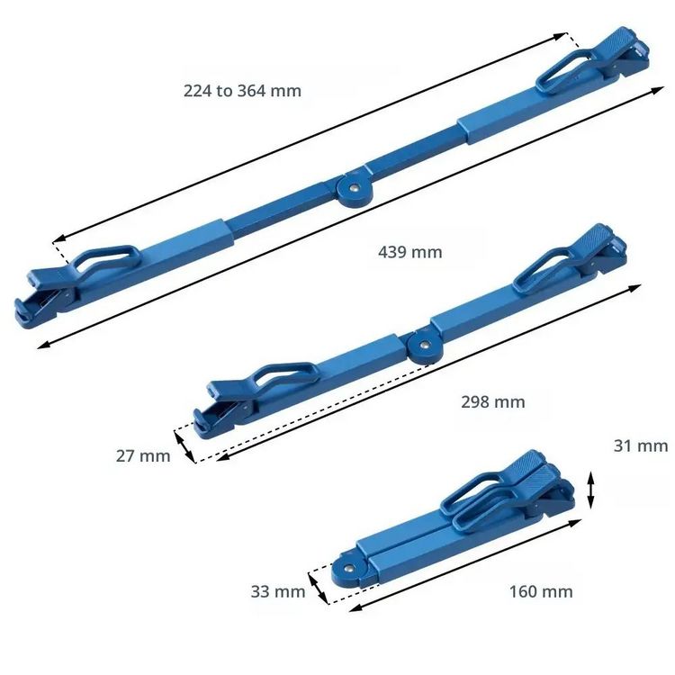 Produktbild: Twip Buchhalter (Blau) flexibler Book Clip | by KING JIM