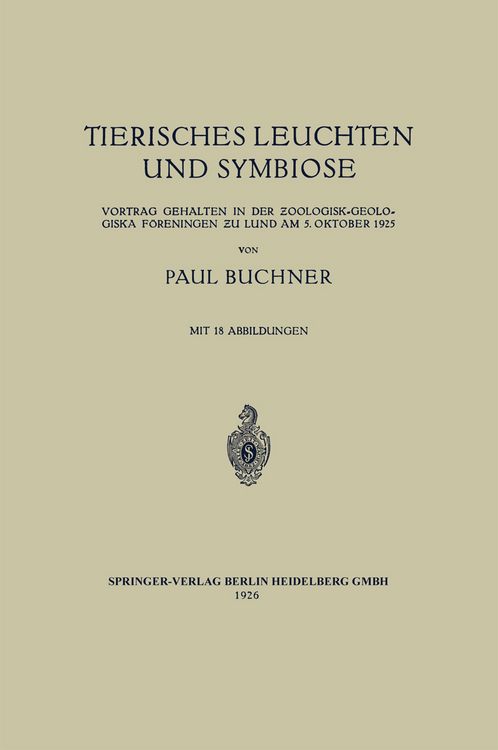 Produktbild: Tierisches Leuchten und Symbiose
