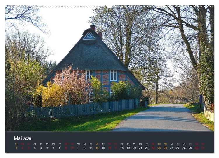 Produktbild: Heimat im Bremer Blockland (hochwertiger Premium Wandkalender 2026 DIN A2 quer), Kunstdruck in Hochglanz