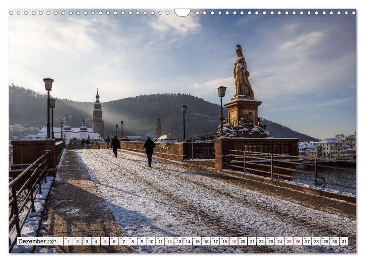 Produktbild: Heidelberg - Die romantische Stadt am Fluss (Wandkalender 2027 DIN A3 quer), CALVENDO Monatskalender