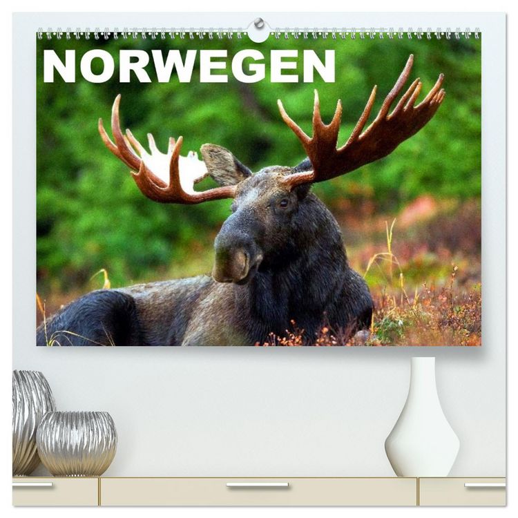Produktbild: Norwegen (hochwertiger Premium Wandkalender 2026 DIN A2 quer), Kunstdruck in Hochglanz