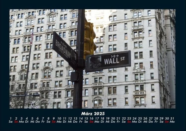 Produktbild: New York 2025 Fotokalender DIN A4