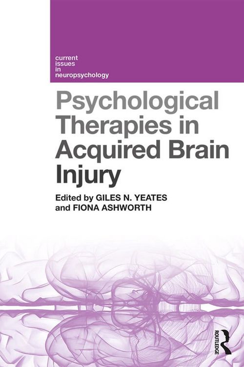 Produktbild: Psychological Therapies in Acquired Brain Injury