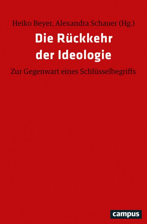 Produktbild: Die R&uuml;ckkehr der Ideologie