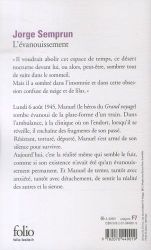 Produktbild: L'&eacute;vanouissement