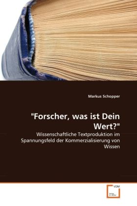 Produktbild: Schopper, M: "Forscher, was ist Dein Wert?"