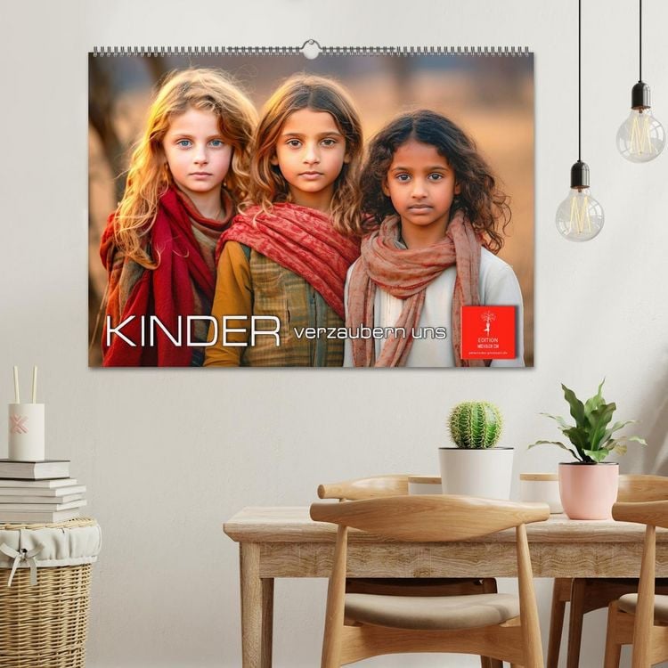 Produktbild: Kinder verzaubern uns (Wandkalender 2026 DIN A2 quer), CALVENDO Monatskalender