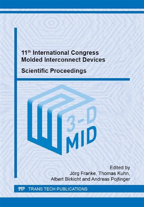 Produktbild: 11th International Congress Molded Interconnect Devices - Scientific Proceedings