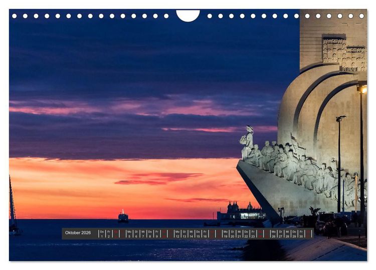 Produktbild: Portugals Atlantikk&uuml;ste (Wandkalender 2026 DIN A4 quer), CALVENDO Monatskalender
