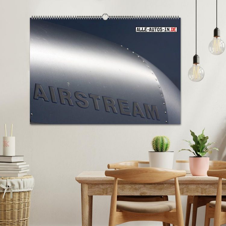 Produktbild: Airstream (Wandkalender 2026 DIN A2 quer), CALVENDO Monatskalender