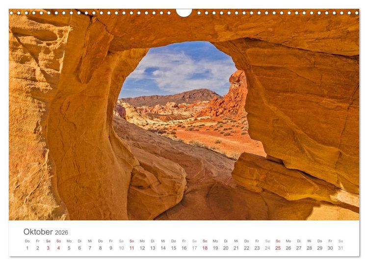Produktbild: Naturwunder mit Indian Spirit (Wandkalender 2026 DIN A3 quer), CALVENDO Monatskalender