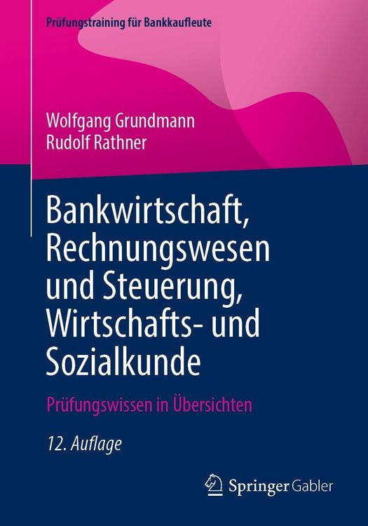 Produktbild: Bankwirtschaft, Rechnungswesen und Steuerung, Wirtschafts- und Sozialkunde