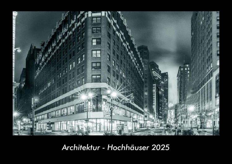 Produktbild: Architektur - Hochh&auml;user 2025 Fotokalender DIN A3