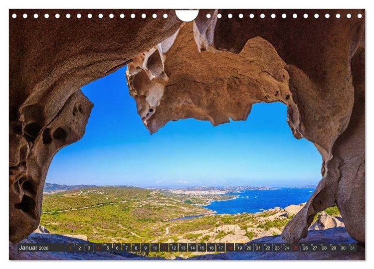 Produktbild: Sardinien - Traumstr&auml;nde am Mittelmeer (Wandkalender 2026 DIN A4 quer), CALVENDO Monatskalender