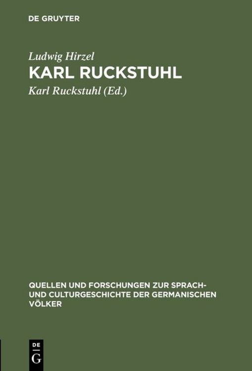 Produktbild: Karl Ruckstuhl