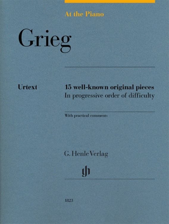 Produktbild: Edvard Grieg - At the Piano - 15 well-known original pieces