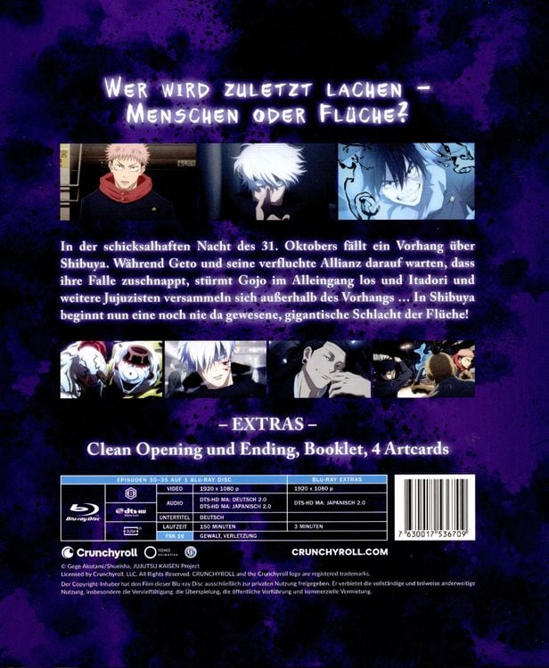 Produktbild: Jujutsu Kaisen - Shibuya Incident - Staffel 2 - Vol.2