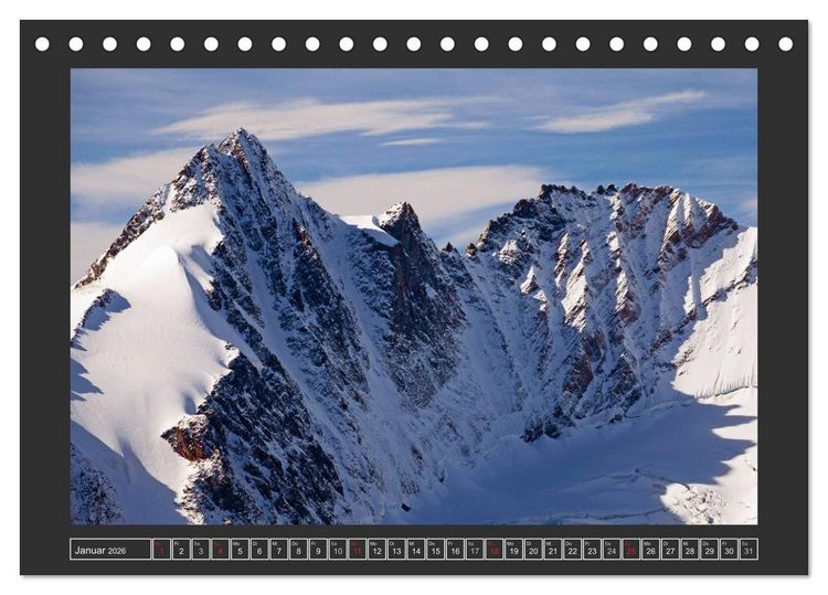 Produktbild: Der Gro&szlig;glockner 3798m (Tischkalender 2026 DIN A5 quer), CALVENDO Monatskalender