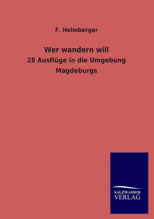 Produktbild: Wer wandern will