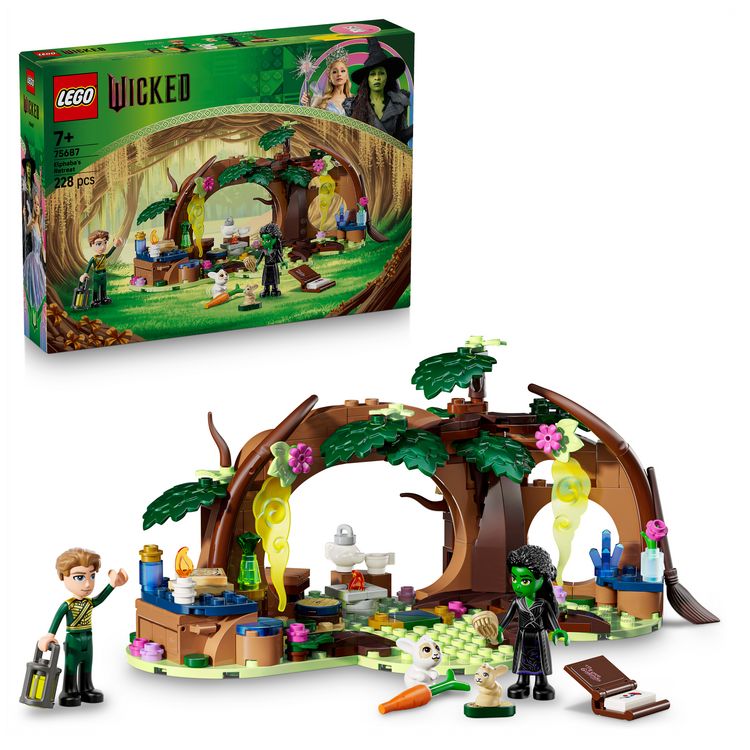 Produktbild: LEGO Wicked 75687 Elphabas Versteck, Spielzeug f&uuml;r Jungen und M&auml;dchen