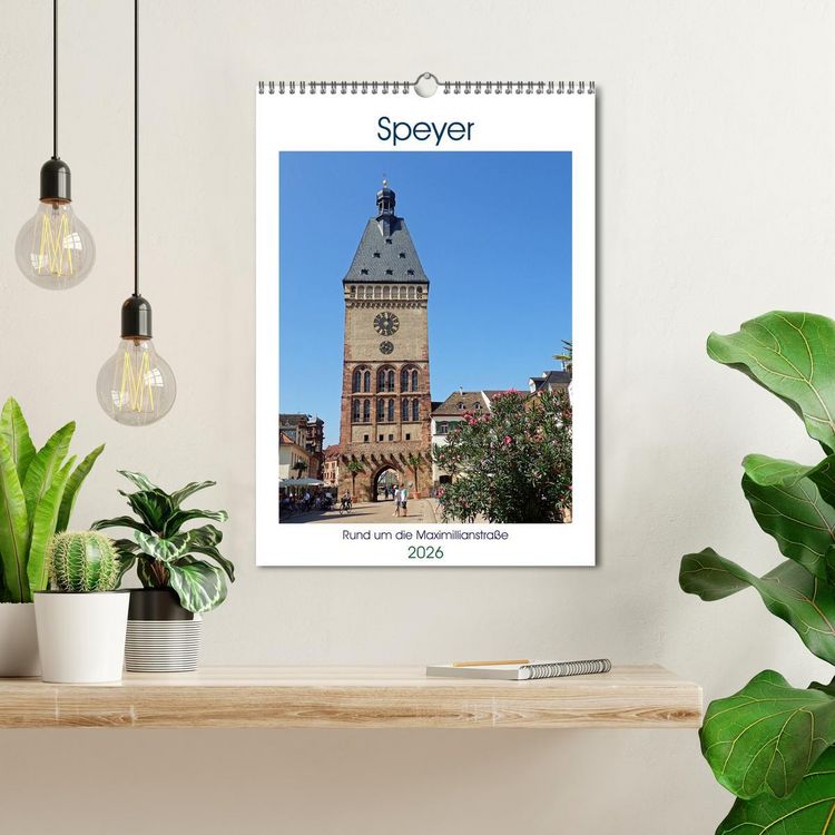 Produktbild: Speyer-Rund um die Maximilianstra&szlig;e (Wandkalender 2026 DIN A3 hoch), CALVENDO Monatskalender