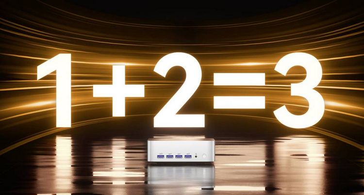Produktbild: GEEKOM Mini PC A7 Max AMD Ryzen 9 7940HS 5.2 GHz 16 GB RAM 1 TB SSD AMD Radeon&reg; 780M Win 11 Pro A7 Max