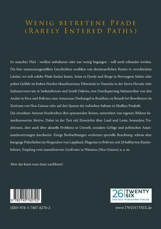 Produktbild: Wenig betretene Pfade (Rarely Entered Paths)