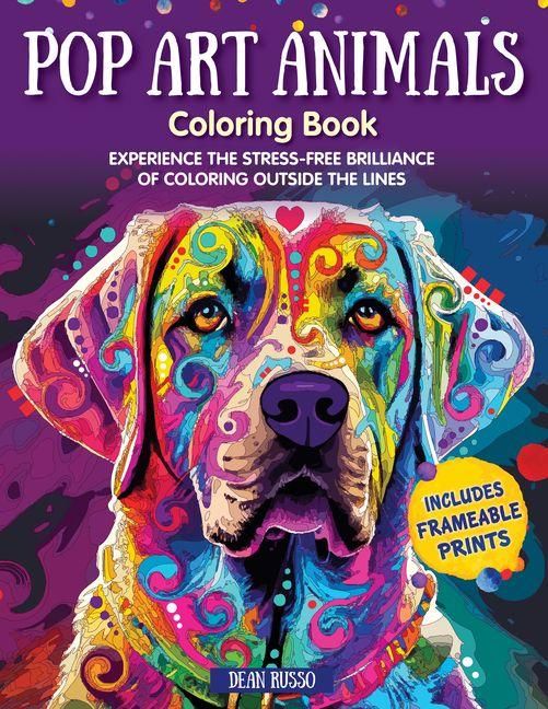 Produktbild: Pop Art Animals Coloring Book