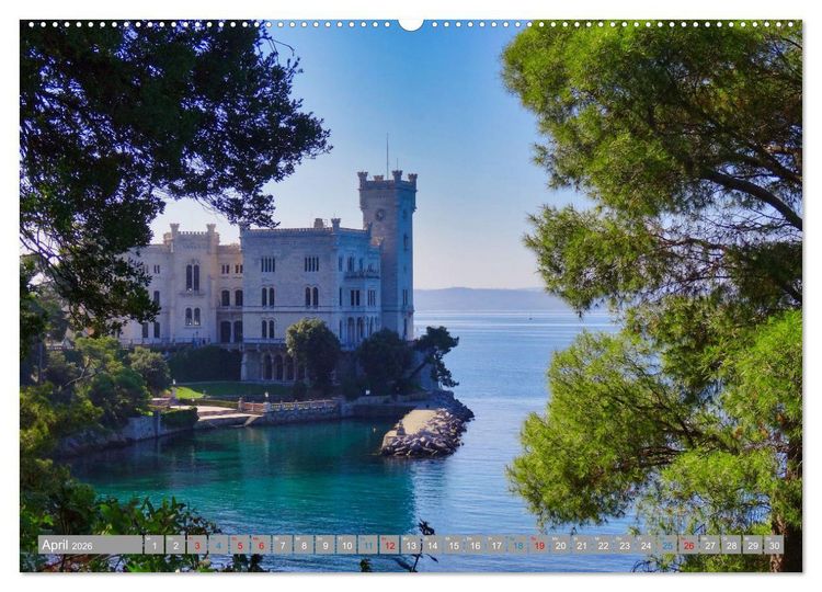 Produktbild: Friaul, Berge und Meer (Wandkalender 2026 DIN A2 quer), CALVENDO Monatskalender