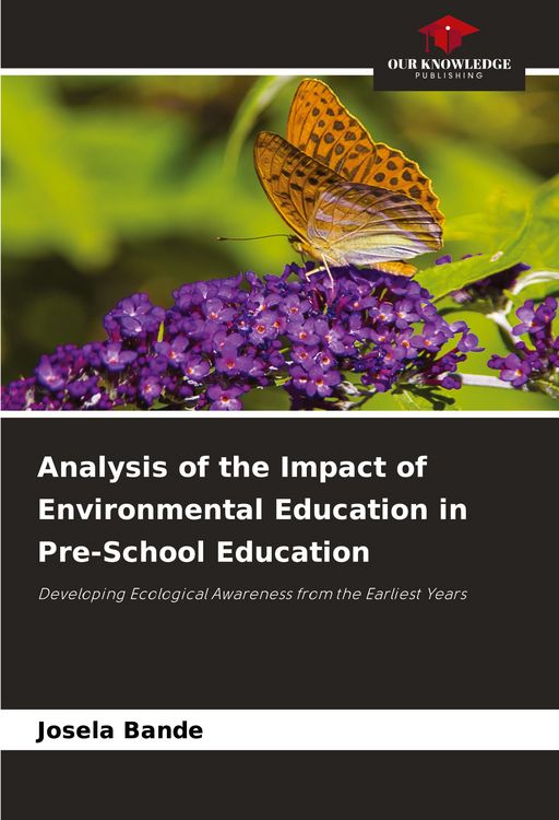 Produktbild: Analysis of the Impact of Environmental Education in Pre-School Education