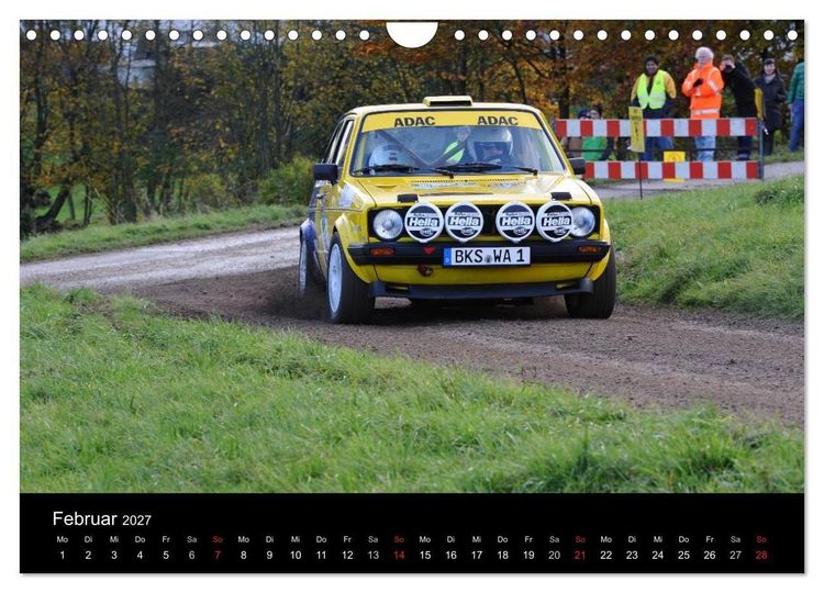 Produktbild: Asphalt und Schotter Rallye (Wandkalender 2027 DIN A4 quer), CALVENDO Monatskalender