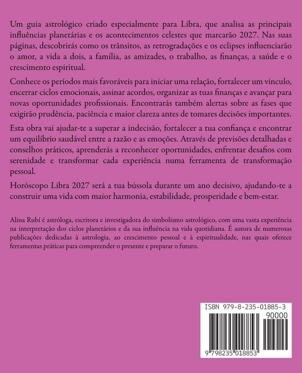 Produktbild: Libra Hor&oacute;scopo 2027