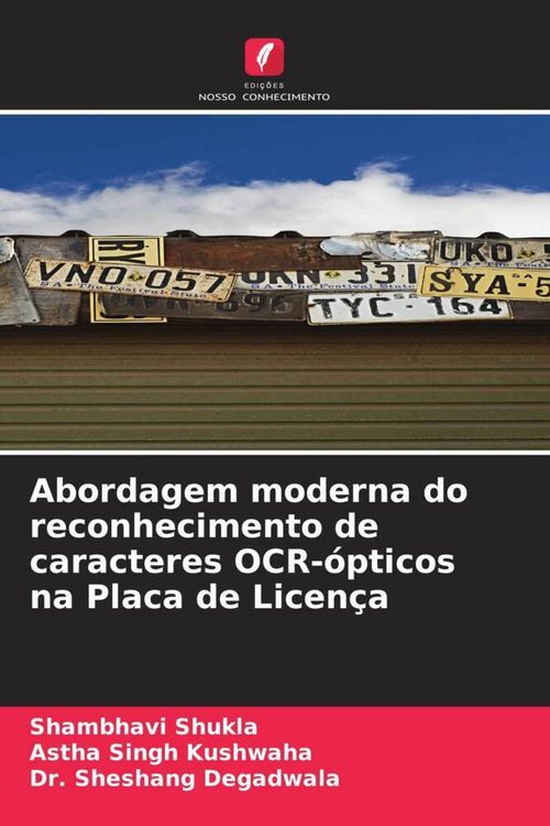 Produktbild: Abordagem moderna do reconhecimento de caracteres OCR-&oacute;pticos na Placa de Licen&ccedil;a