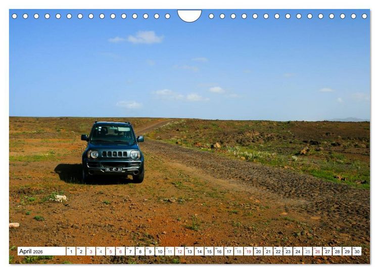 Produktbild: Boa Vista - Kapverden. Die Gem&uuml;tliche (Wandkalender 2026 DIN A4 quer), CALVENDO Monatskalender