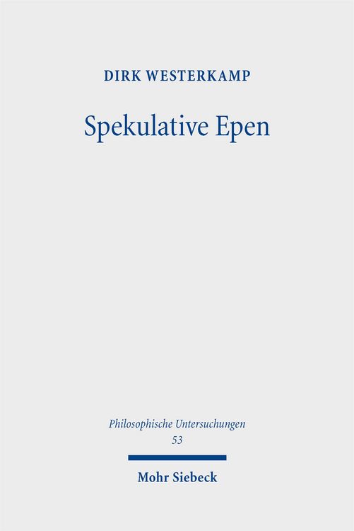 Produktbild: Spekulative Epen