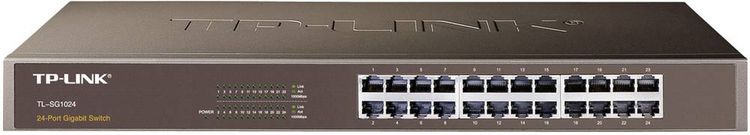 Produktbild: TP-LINK TL-SG1024 TL-SG1024 19 Zoll Netzwerk-Switch 24 Port 1 GBit/s