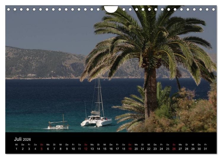 Produktbild: Mallorca 2026 - Insel der Tr&auml;ume (Wandkalender 2026 DIN A4 quer), CALVENDO Monatskalender