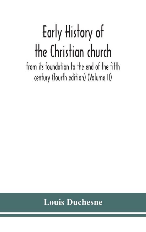 Produktbild: Early History Of The Christian Church